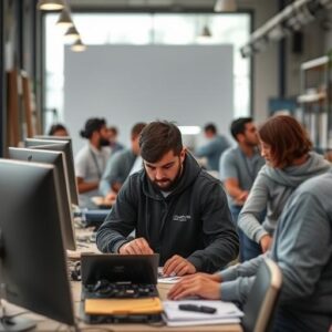 Sad Employee working for someone else