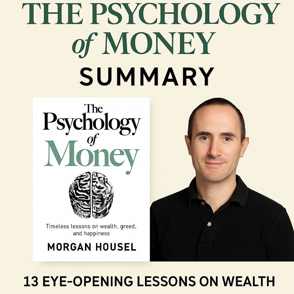The Psychology of Money Book Cover – Summary and Review for Personal Finance Enthusiasts